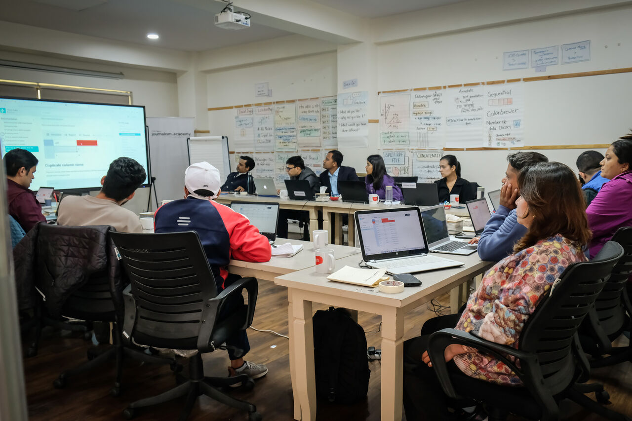 Data for Journalism training session