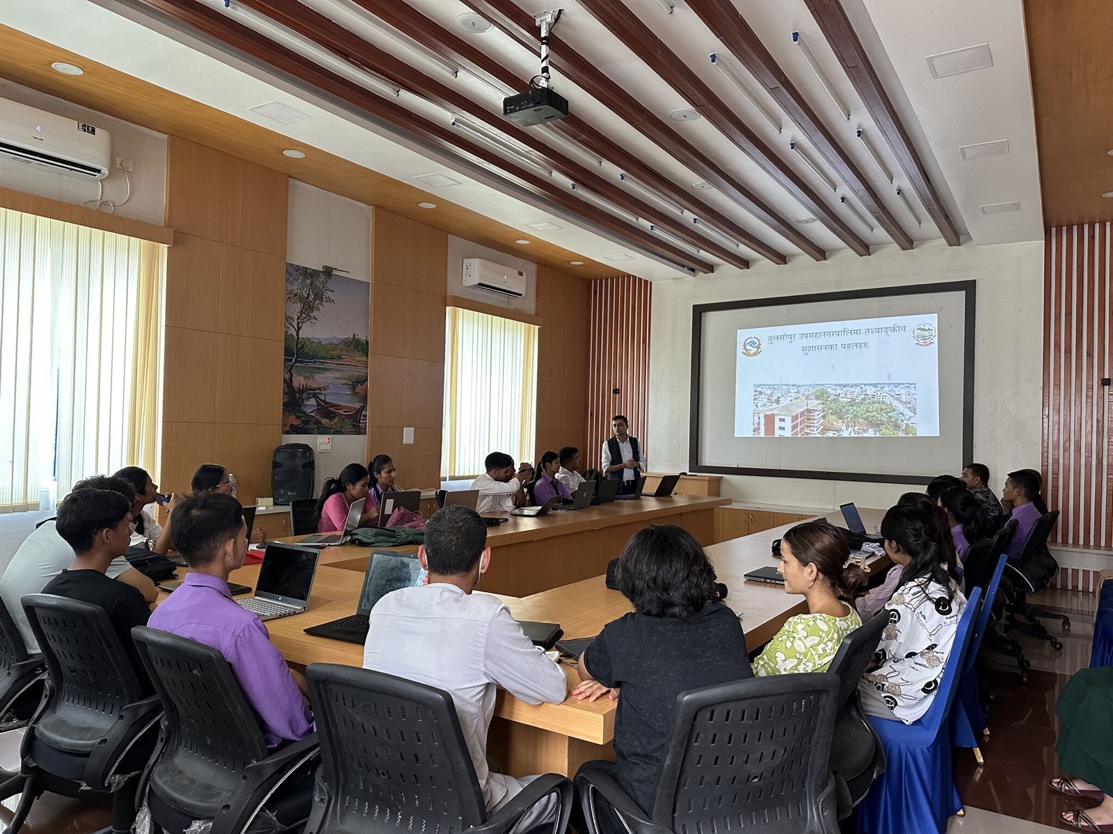 Training session at Tulsipur Sub-Metropolitan City